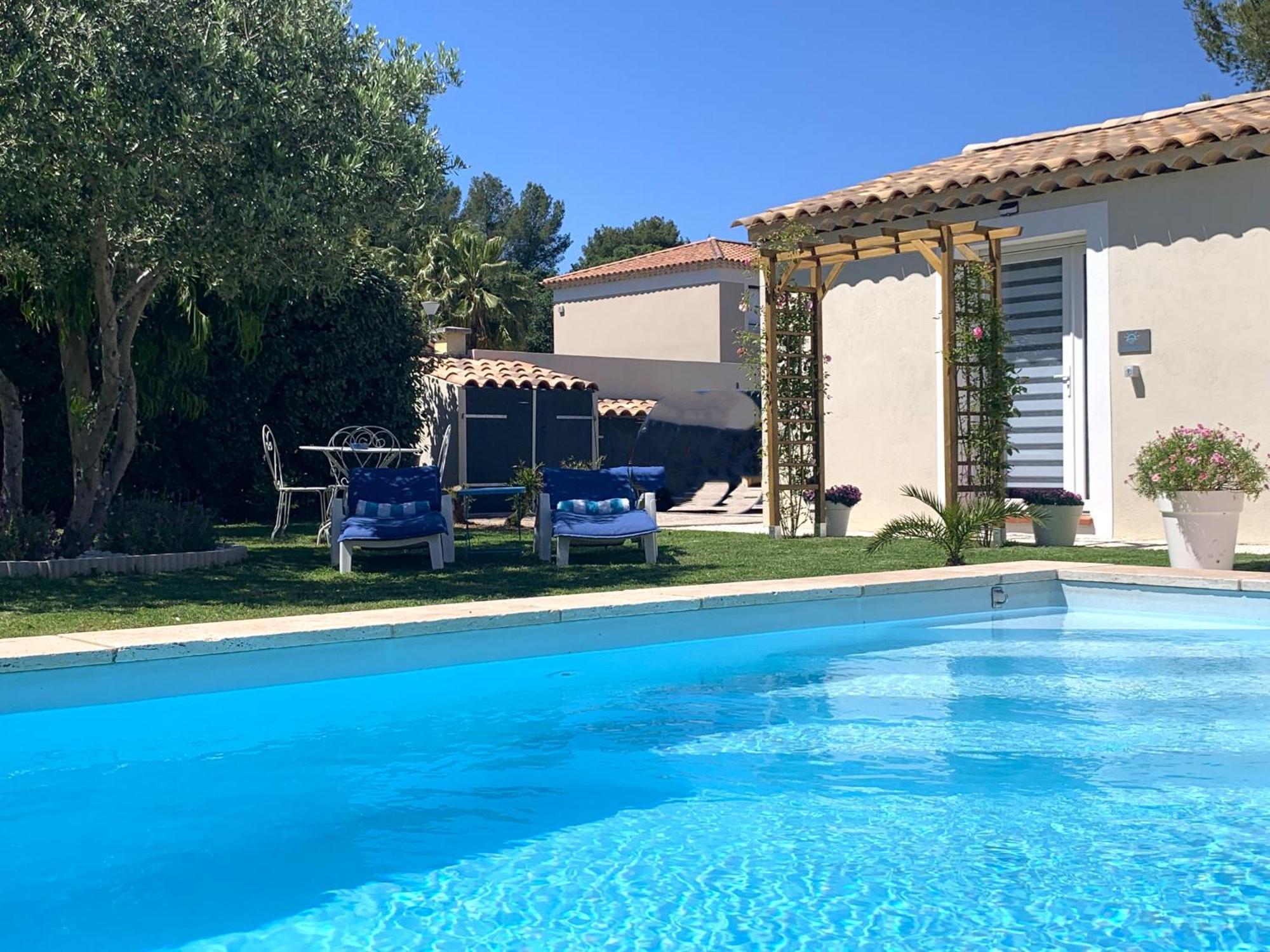 Chambre D'Hotes De Charme Merbleuesoleil Six-Fours-les-Plages Exterior foto